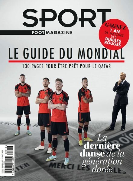 Sport Foot Magazine – 11 Novembre 2022 Cover
