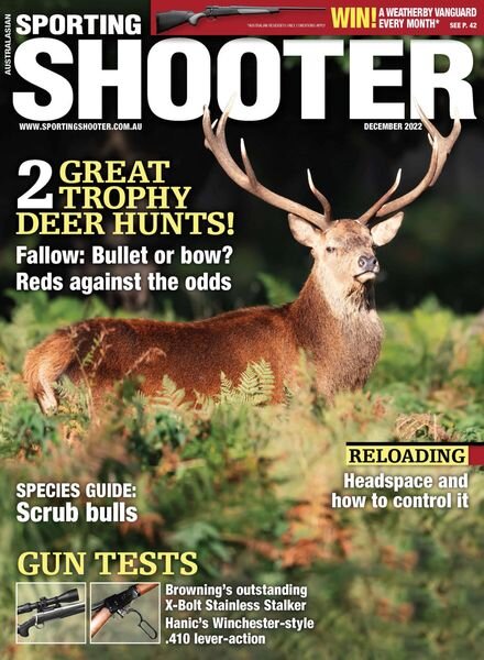 Sporting Shooter Australia – December 2022 Cover