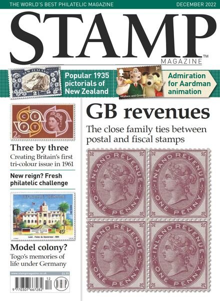 Stamp Magazine – December 2022 Cover