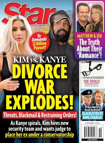 Star Magazine USA – November 14 2022 Cover