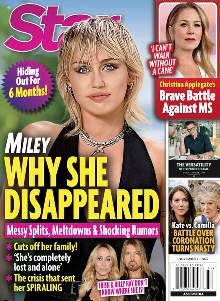 Star Magazine USA – November 21 2022 Cover