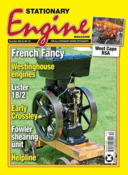 Stationary Engine – December 2022