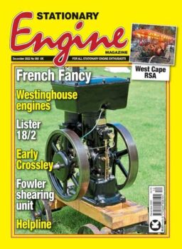 Stationary Engine – Issue 585 – December 2022