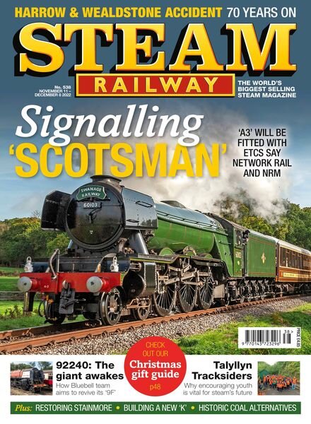 Steam Railway – November 2022 Cover