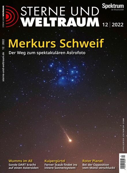 Sterne und Weltraum – November 2022 Cover