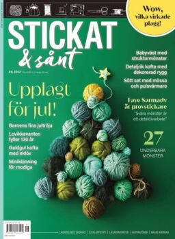 Stickat & Sant – november 2022