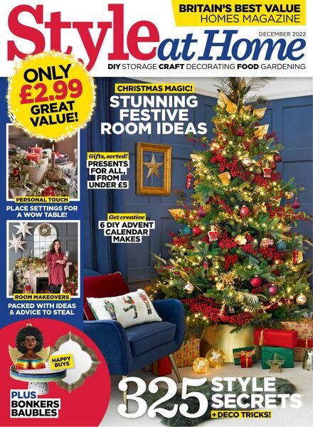 Style at Home UK – December 2022 Cover