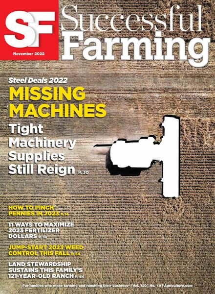 Successful Farming – November 2022 Cover