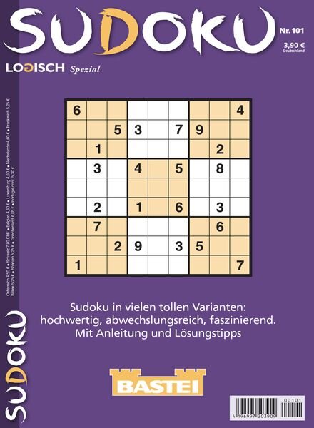 Sudoku Logisch Spezial – Nr 101 2022 Cover