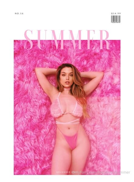 Summer Magazine – Issue 16 November 2021 Cover