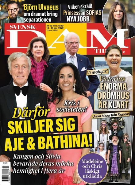 Svensk Damtidning – 09 november 2022 Cover