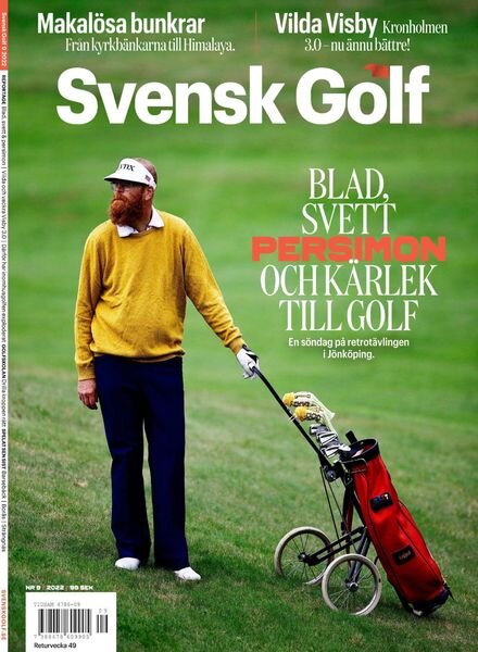 Svensk Golf – november 2022 Cover