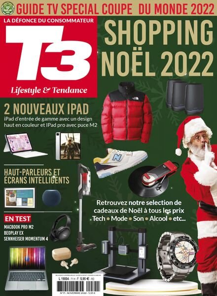 T3 France – novembre 2022 Cover