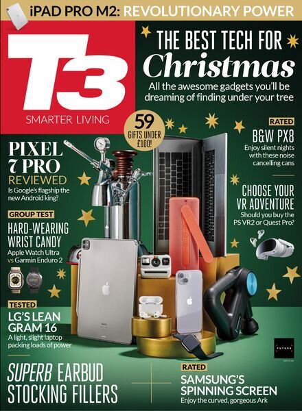 T3 UK – December 2022 Cover