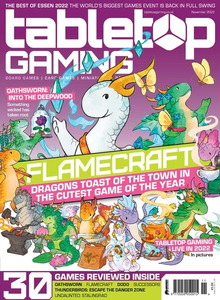 Tabletop Gaming – November 2022 Cover