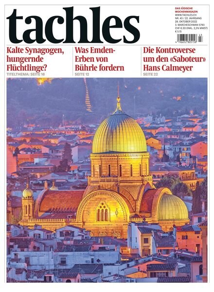 tachles – 28 Oktober 2022 Cover
