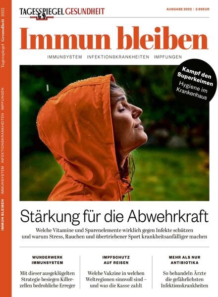 Tagesspiegel Gesundheit – Immun Bleiben 2022 Cover
