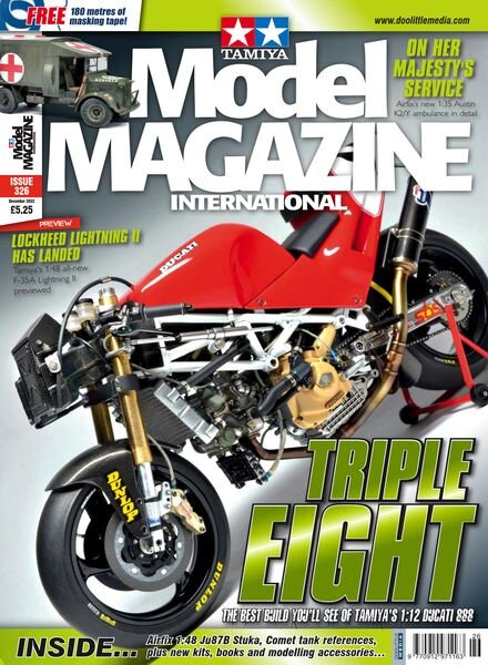 Tamiya Model Magazine – Issue 326 – December 2022 Cover
