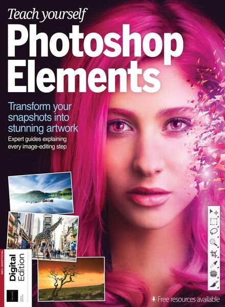 Teach yourself Photoshop Elements – October 2022 Cover