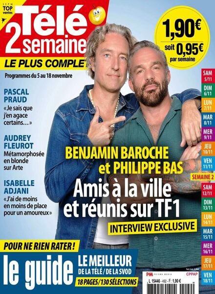 Tele 2 Semaines – 5 Novembre 2022 Cover