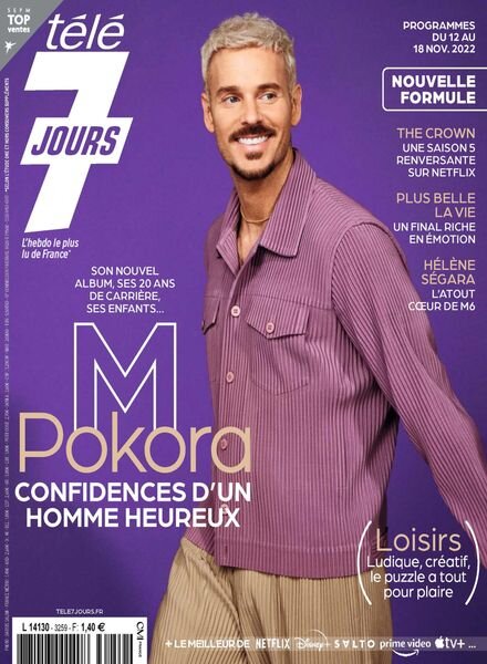 Tele 7 Jours – 12 novembre 2022 Cover