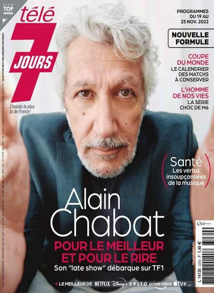 Tele 7 Jours – 14 novembre 2022 Cover