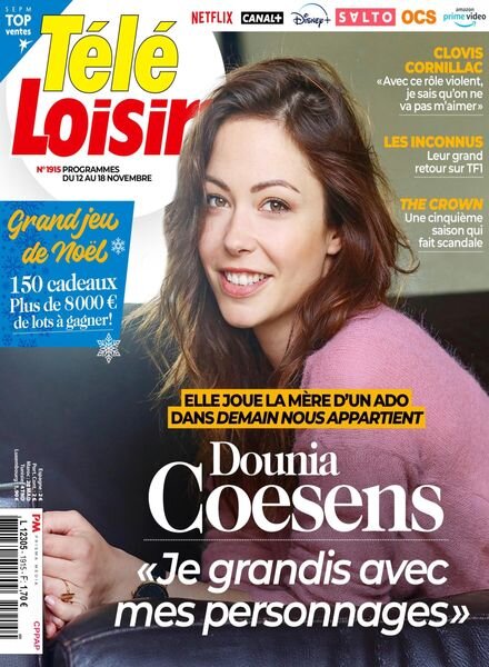 Tele Loisirs – 7 Novembre 2022 Cover