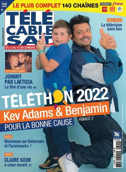 Telecable Sat Hebdo – 03 decembre 2022 Cover