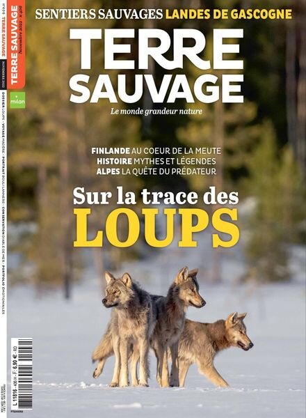 Terre Sauvage – octobre 2022 Cover