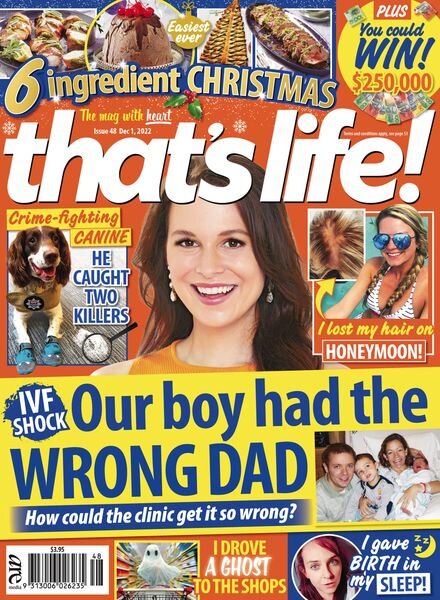 that’s life! – December 01 2022 Cover