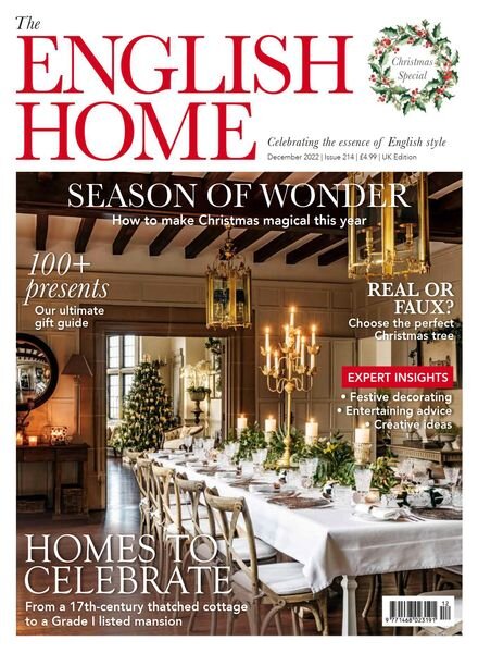 The English Home – December 2022 Cover