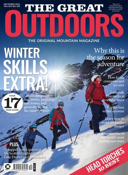 The Great Outdoors – December 2022 Cover