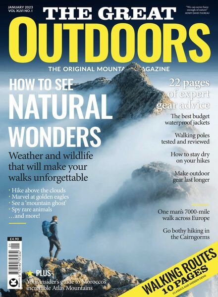 The Great Outdoors – January 2023 Cover