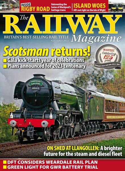 The Railway Magazine – November 2022 Cover