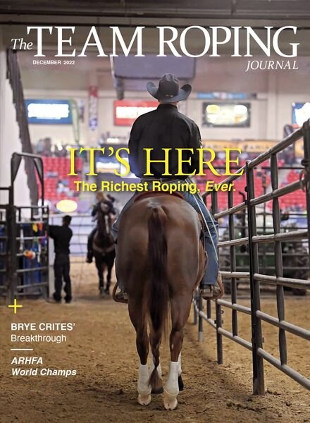 The Team Roping Journal – December 2022 Cover