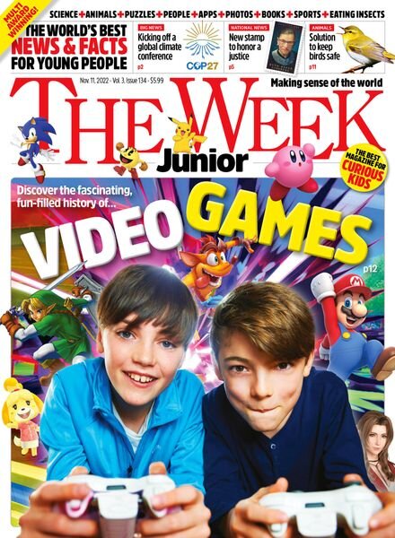 The Week Junior USA – 11 November 2022 Cover