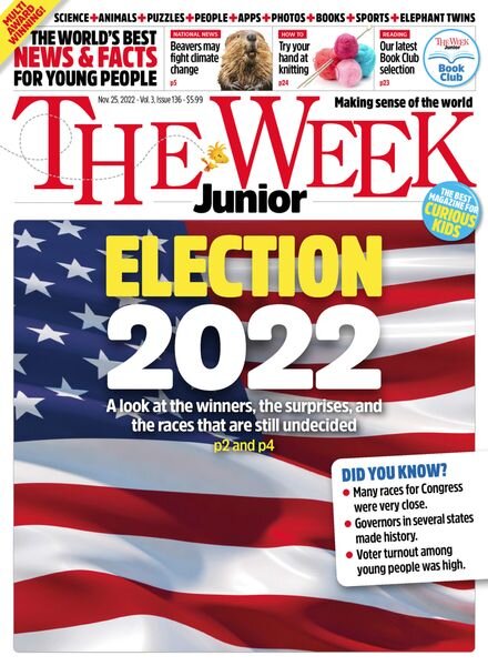 The Week Junior USA – 25 November 2022 Cover