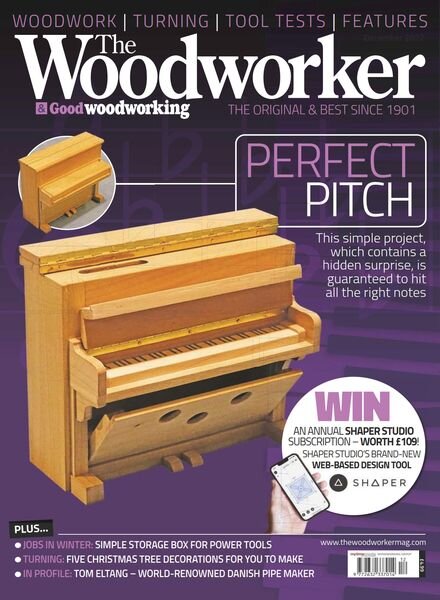 The Woodworker & Woodturner – December 2022 Cover
