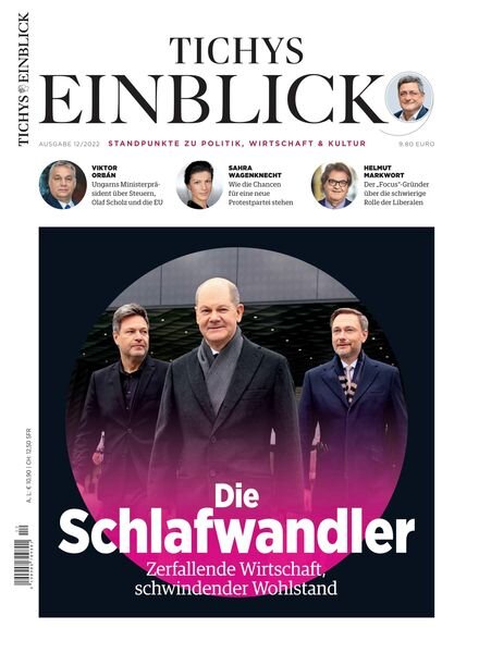 Tichys Einblick – November 2022 Cover