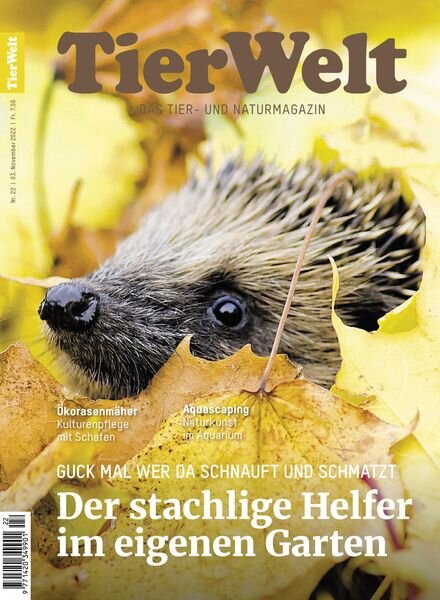 TierWelt – 05 November 2022 Cover