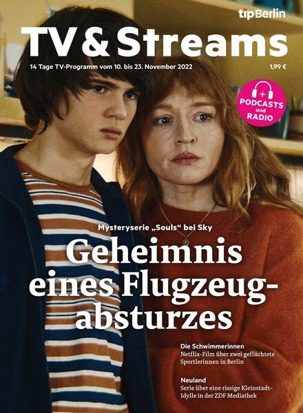 tipBerlin TV & Streams – 08 November 2022 Cover
