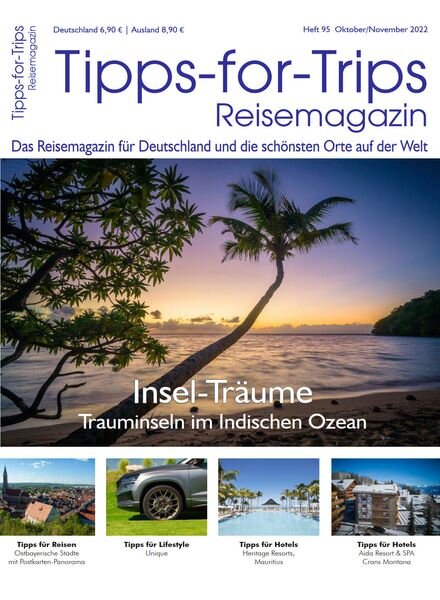 Tipps for Trips – Oktober-November 2022 Cover