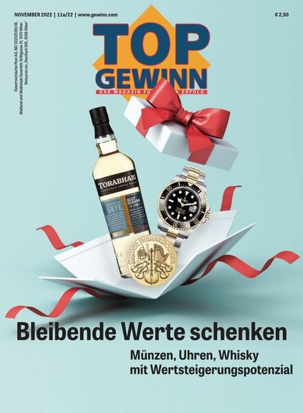 Top Gewinn – November 2022 Cover