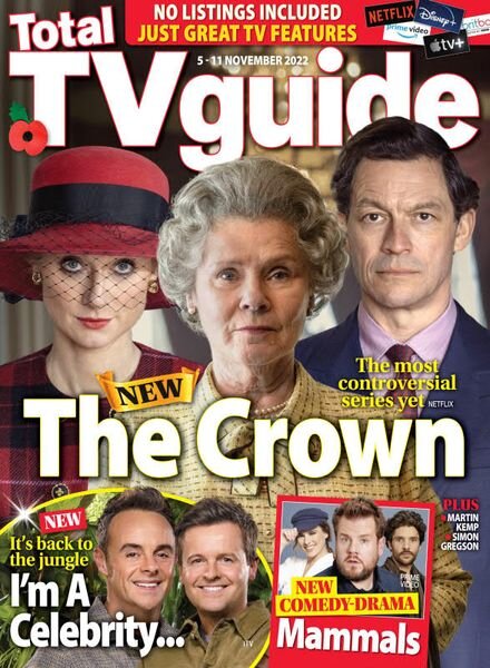 Total TV Guide – 01 November 2022 Cover