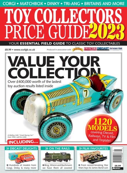 Toy Collectors Price Guide – Price Guide 2023 Cover