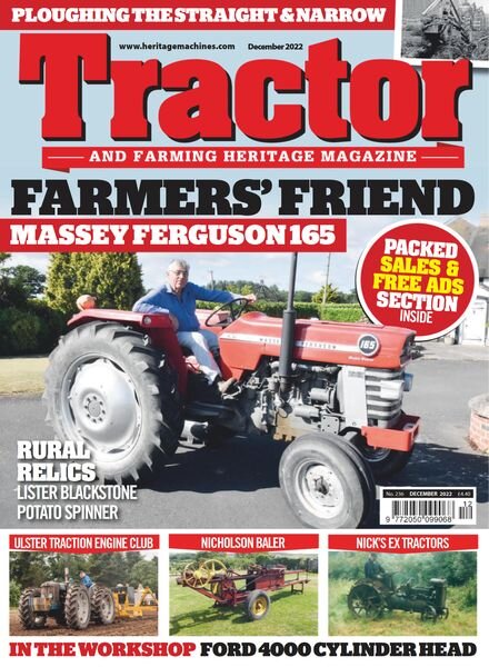 Tractor & Farming Heritage Magazine – December 2022 Cover