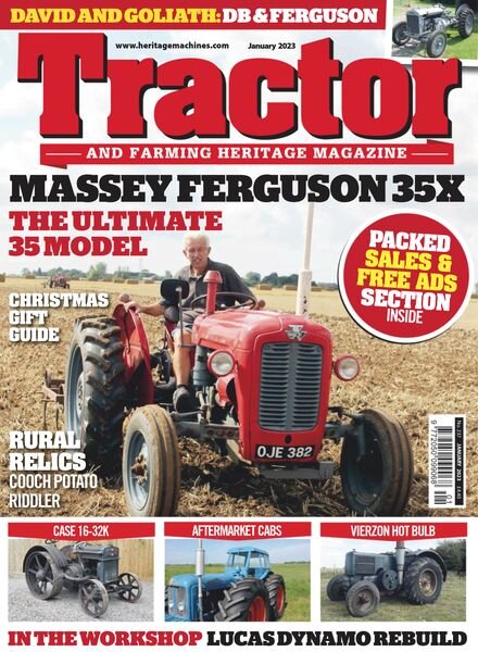Tractor & Farming Heritage Magazine – January 2023 Cover