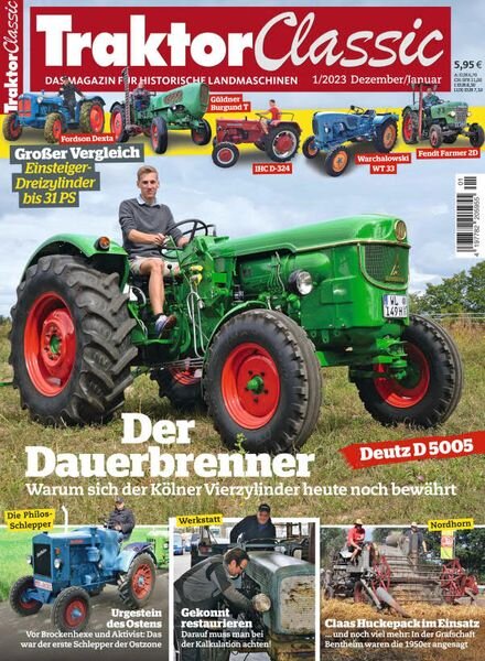 Traktor Classic – Dezember 2022 Cover