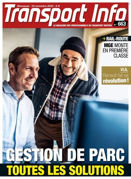 Transport Info – 18 Novembre 2022 Cover