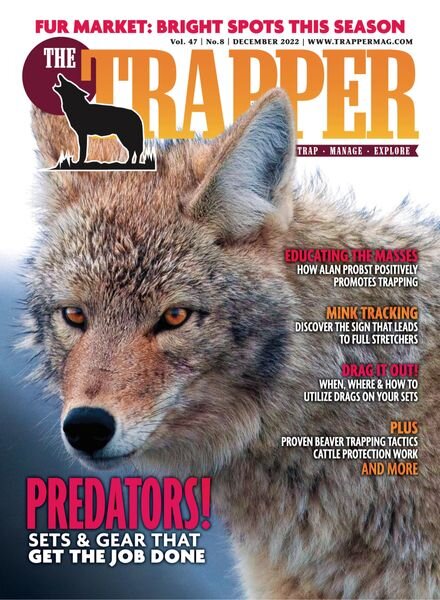 Trapper & Predator Caller – December 2022 Cover